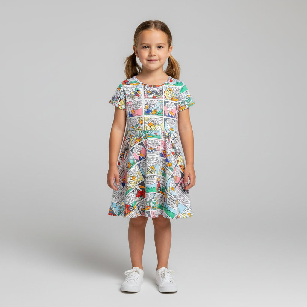 ''Lovetti Girl's Dresses- Fun Prints, Comfy Fits!''