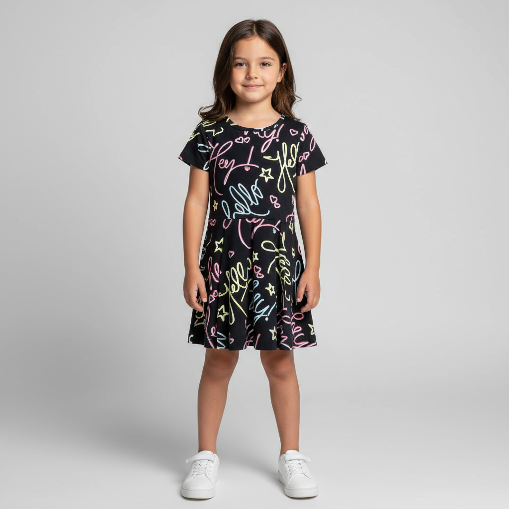 ''Lovetti Girl's Dresses- Fun Prints, Comfy Fits!''