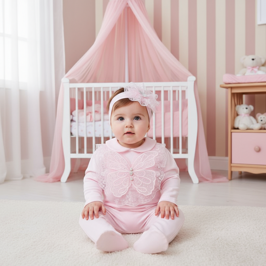 Butterfly Romper with Headband