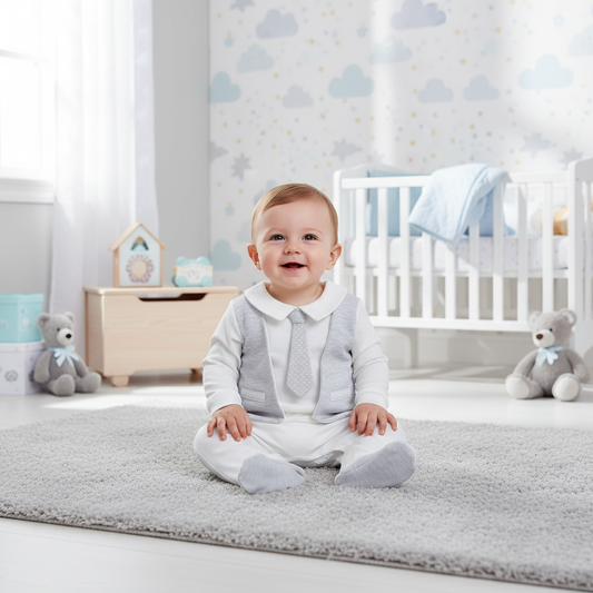 Baby Boys Classic Romper