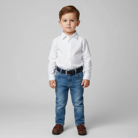 Classic Long Sleeve Shirt For Boy