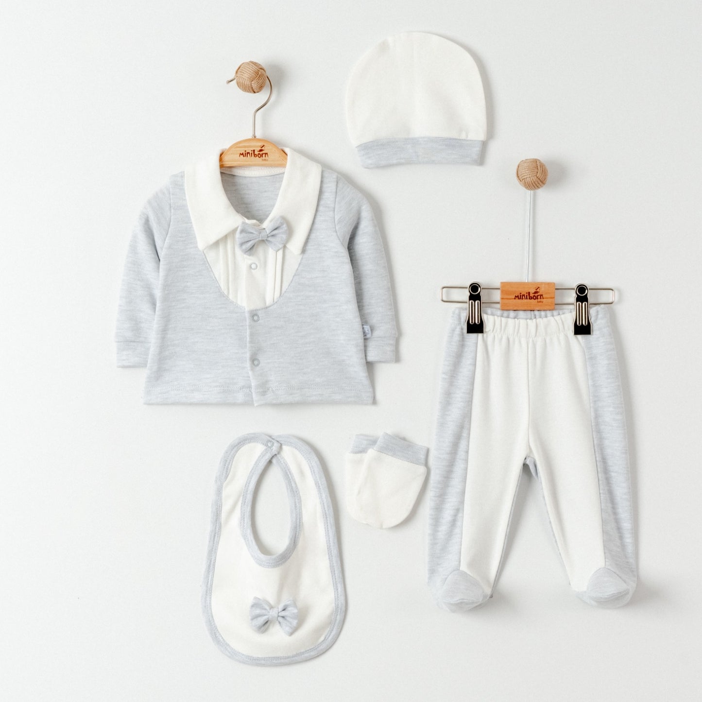 Little Gentleman 5-Piece Baby Boy Outfit