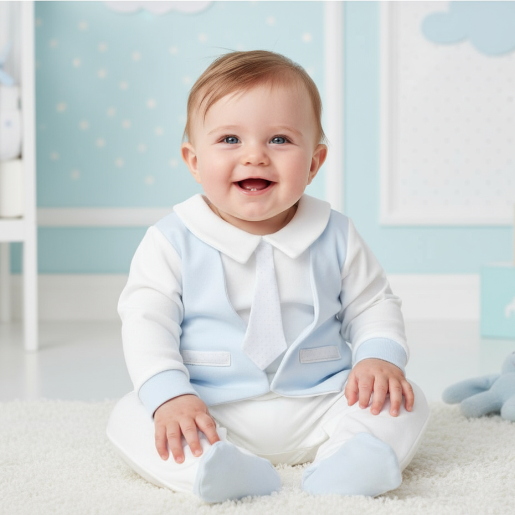 Baby Boys Classic Romper